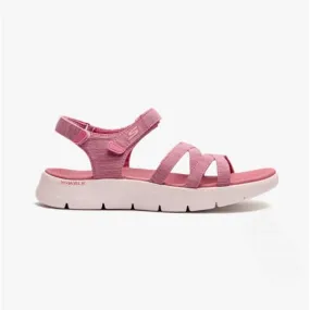 141450 GO WALK FLEX SANDAL -SUNSHINE Ladies Sandals Purple