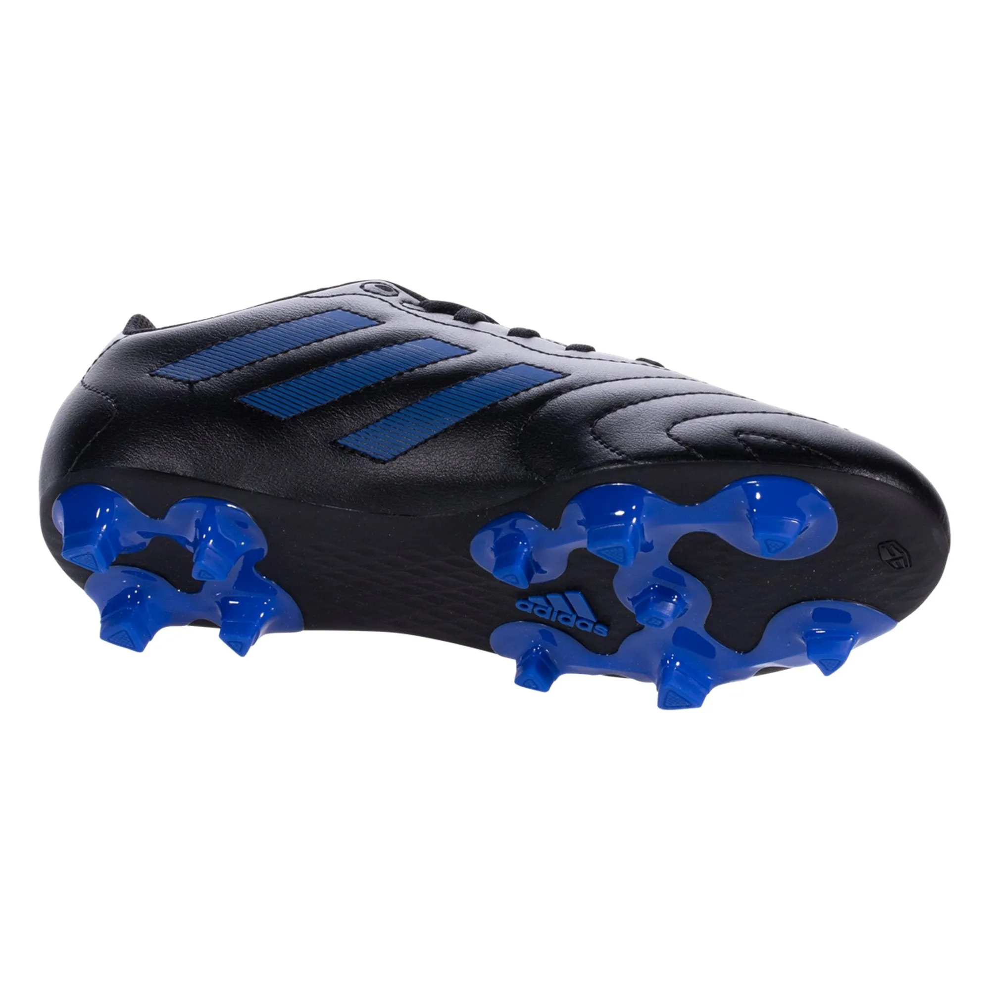 adidas Goletto Youth Soccer Cleats Black Blue
