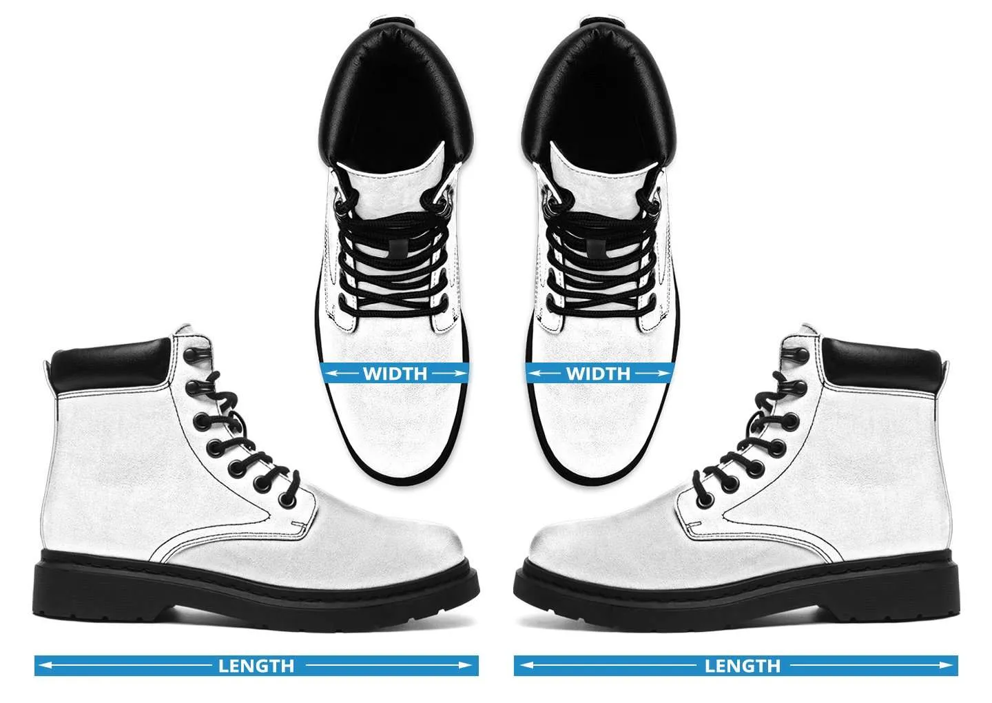 Adorable Deplorable Trump 2020 All-Season Lace-up Boots