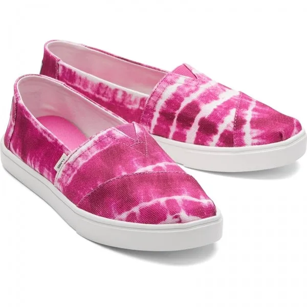 ALPARGATA CUPSOLE Ladies Vegan Slip-On Espadrilles Pink