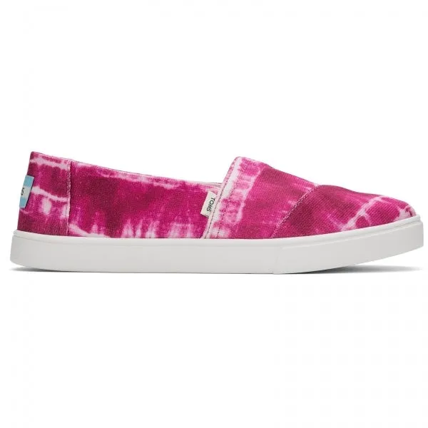 ALPARGATA CUPSOLE Ladies Vegan Slip-On Espadrilles Pink