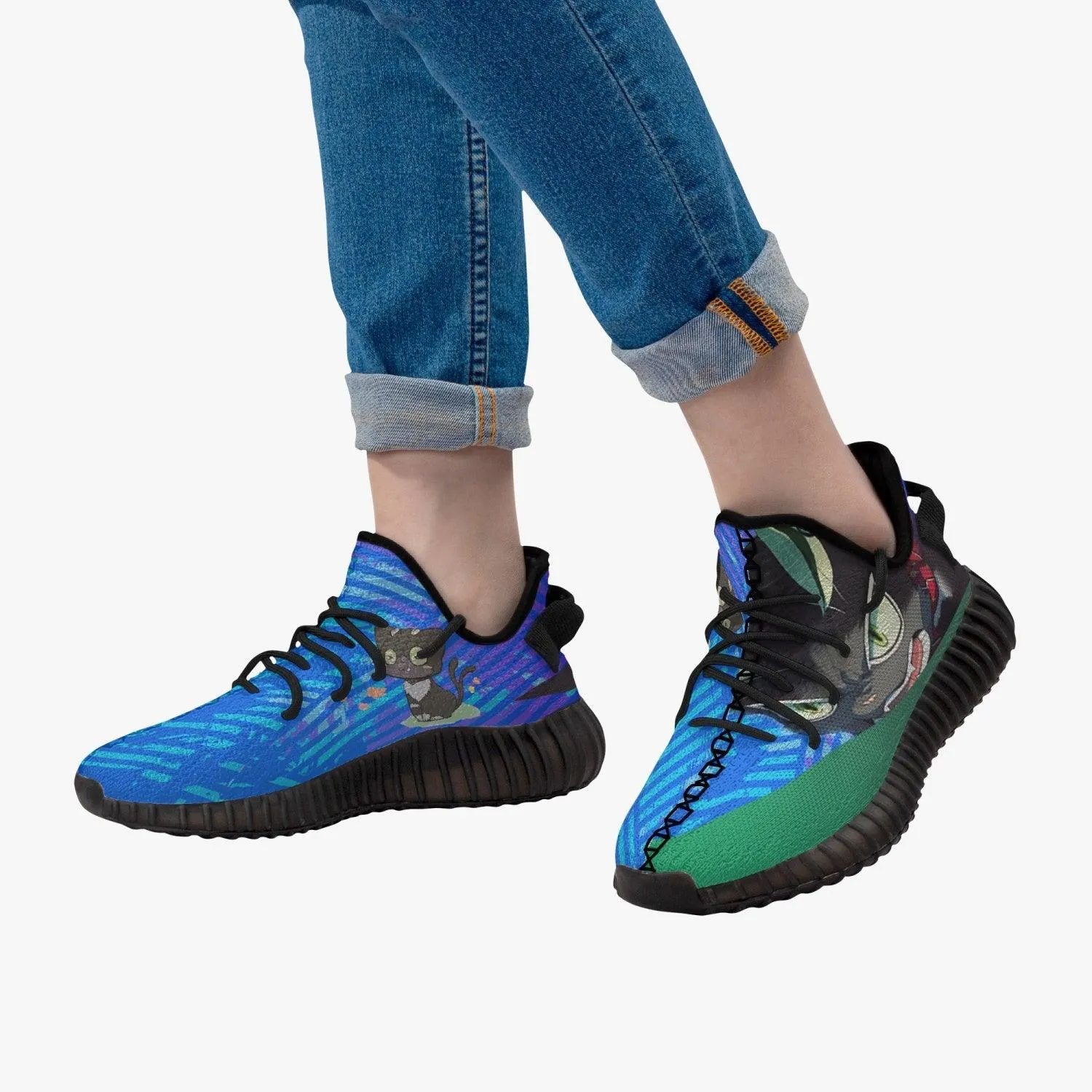 AO No Exorcist Kuro YZ Anime Shoes