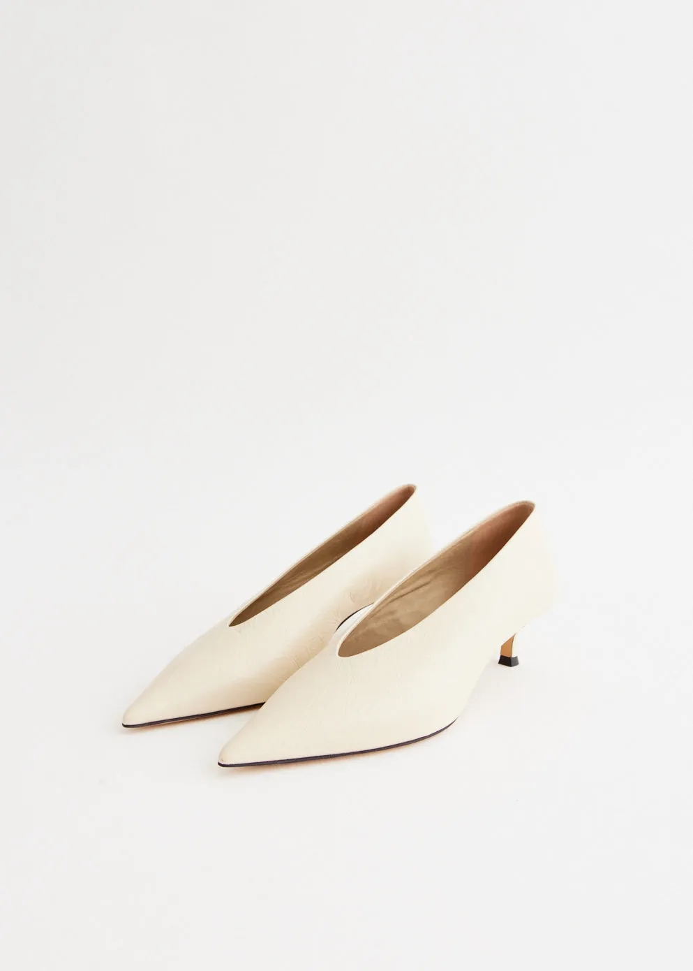 Babouche Kitten Heels
