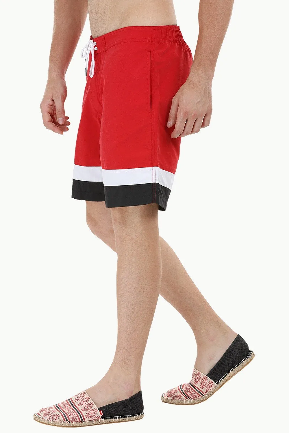 Beach Ready Nylon Swim Shorts