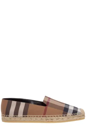 Burberry Icon Stripe Slip-On Espadrilles