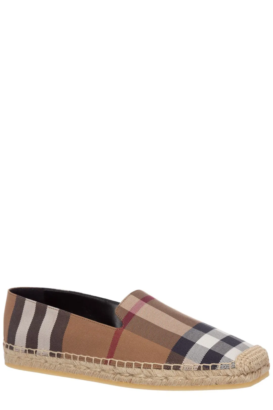 Burberry Icon Stripe Slip-On Espadrilles