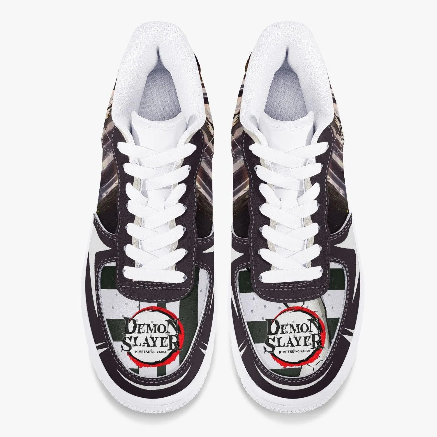 Demon Slayer Obanai Iguro AF1 Anime Shoes