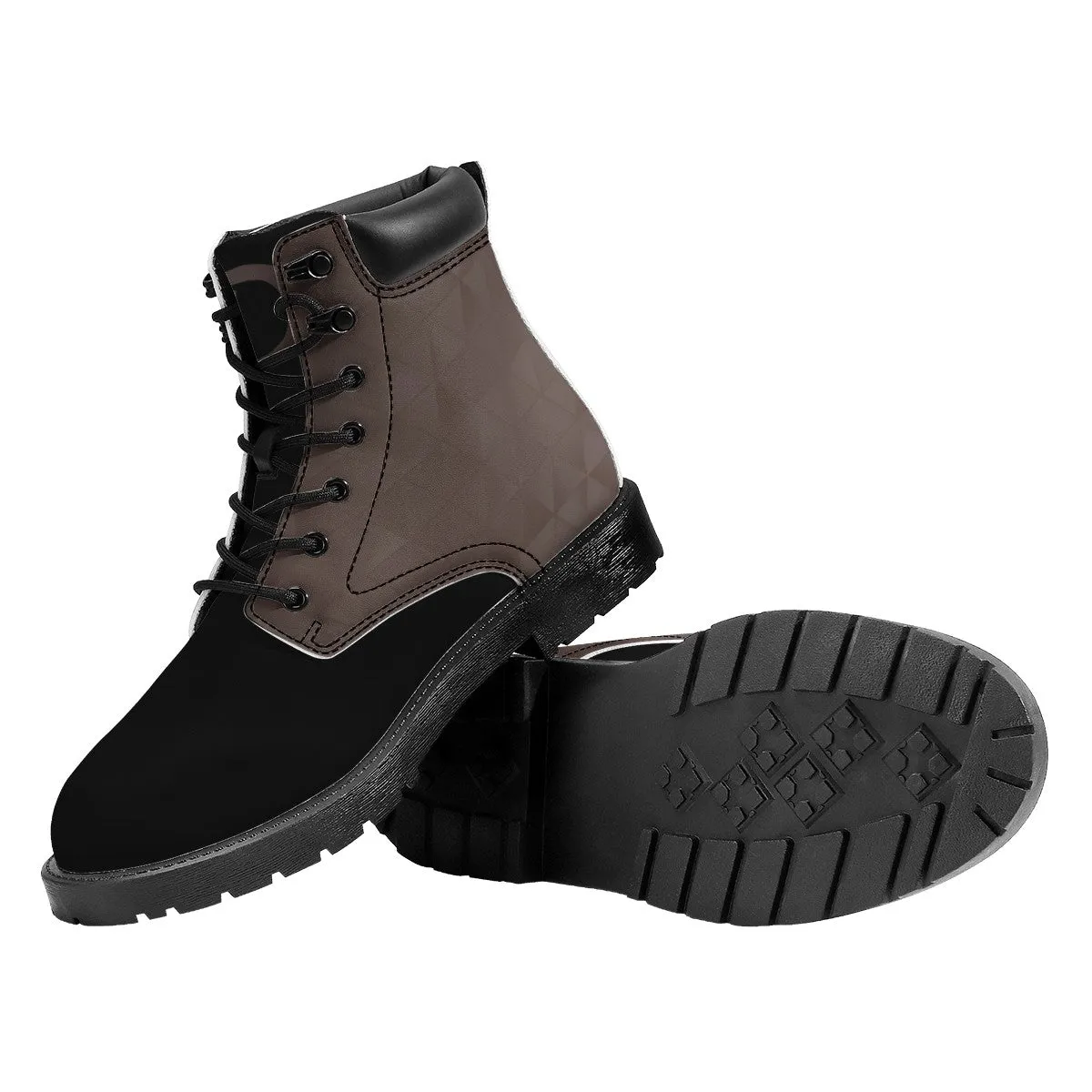 Explorer Vegan Leather Adventure Boots All Season Boots