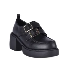 Faux Leather Loafers
