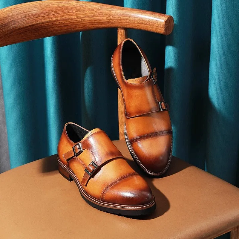 Lustrévo Classic Monk Straps