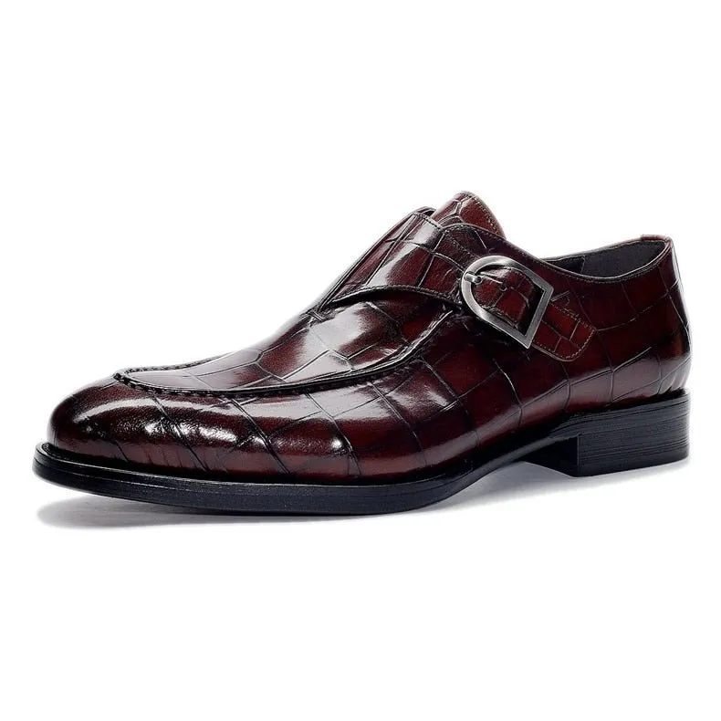Luxalon Crocodile Monk Footwear