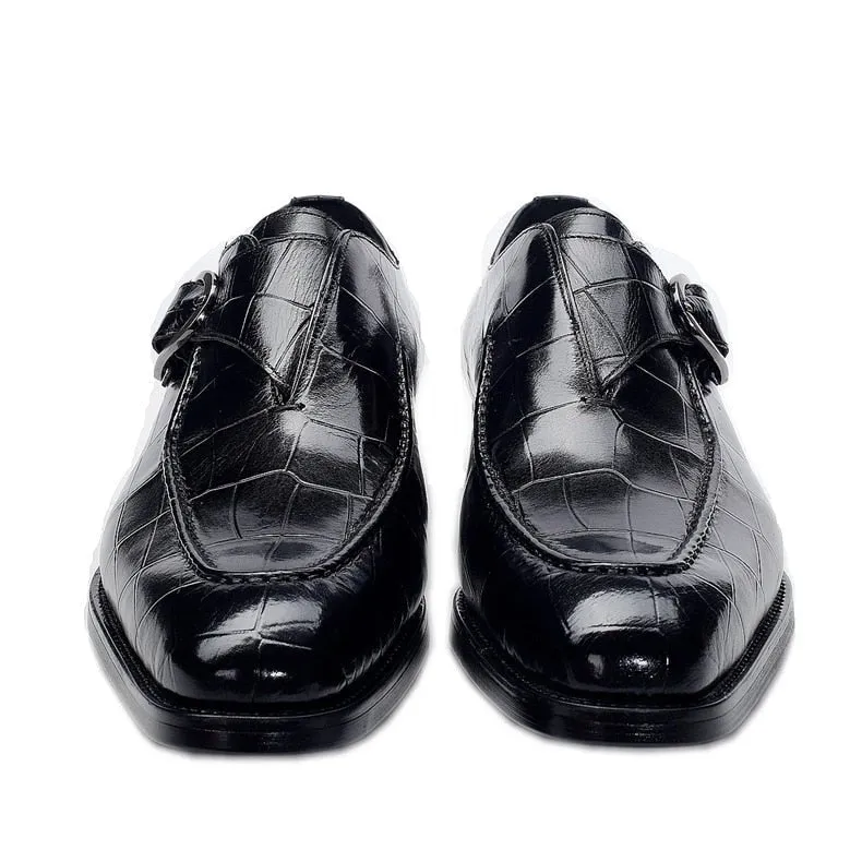 Luxalon Crocodile Monk Footwear