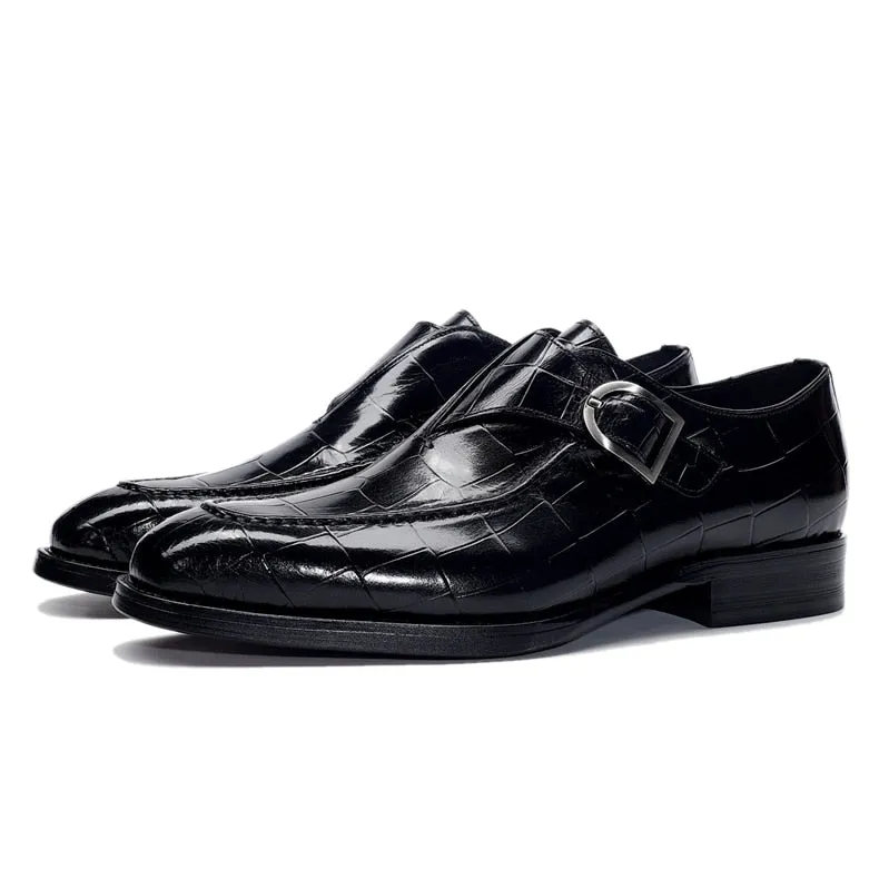 Luxalon Crocodile Monk Footwear