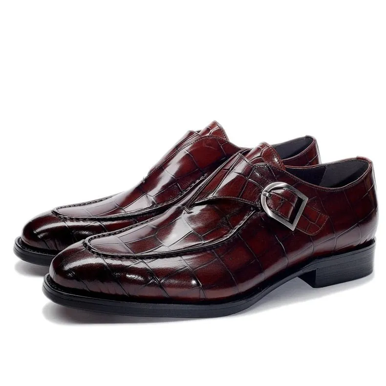 Luxalon Crocodile Monk Footwear