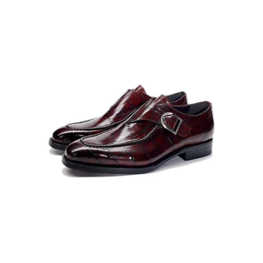 Luxalon Crocodile Monk Footwear