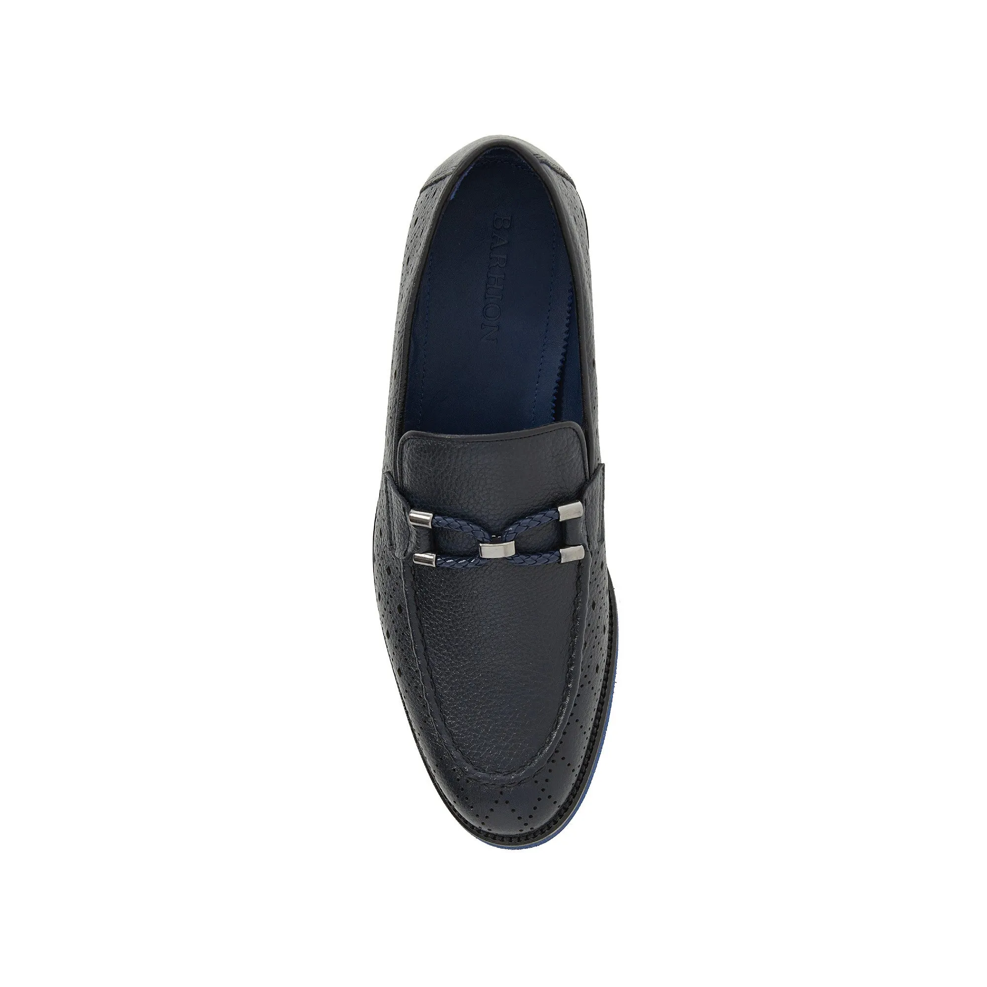 Men's Calf Leather Handmade Loafer M7044