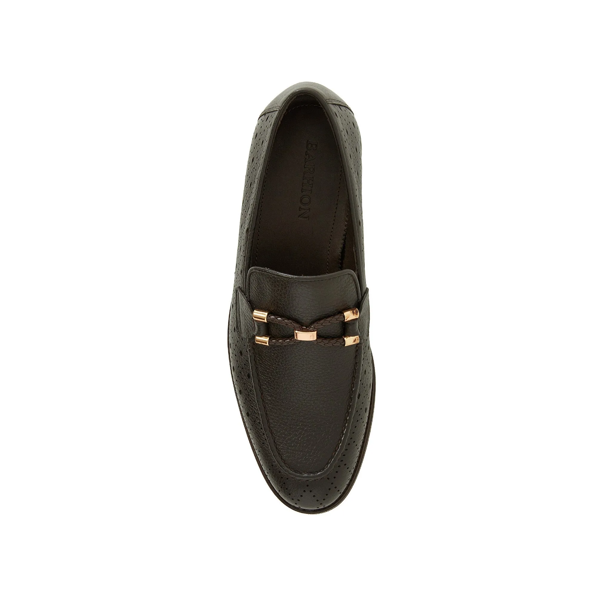 Men's Calf Leather Handmade Loafer M7044