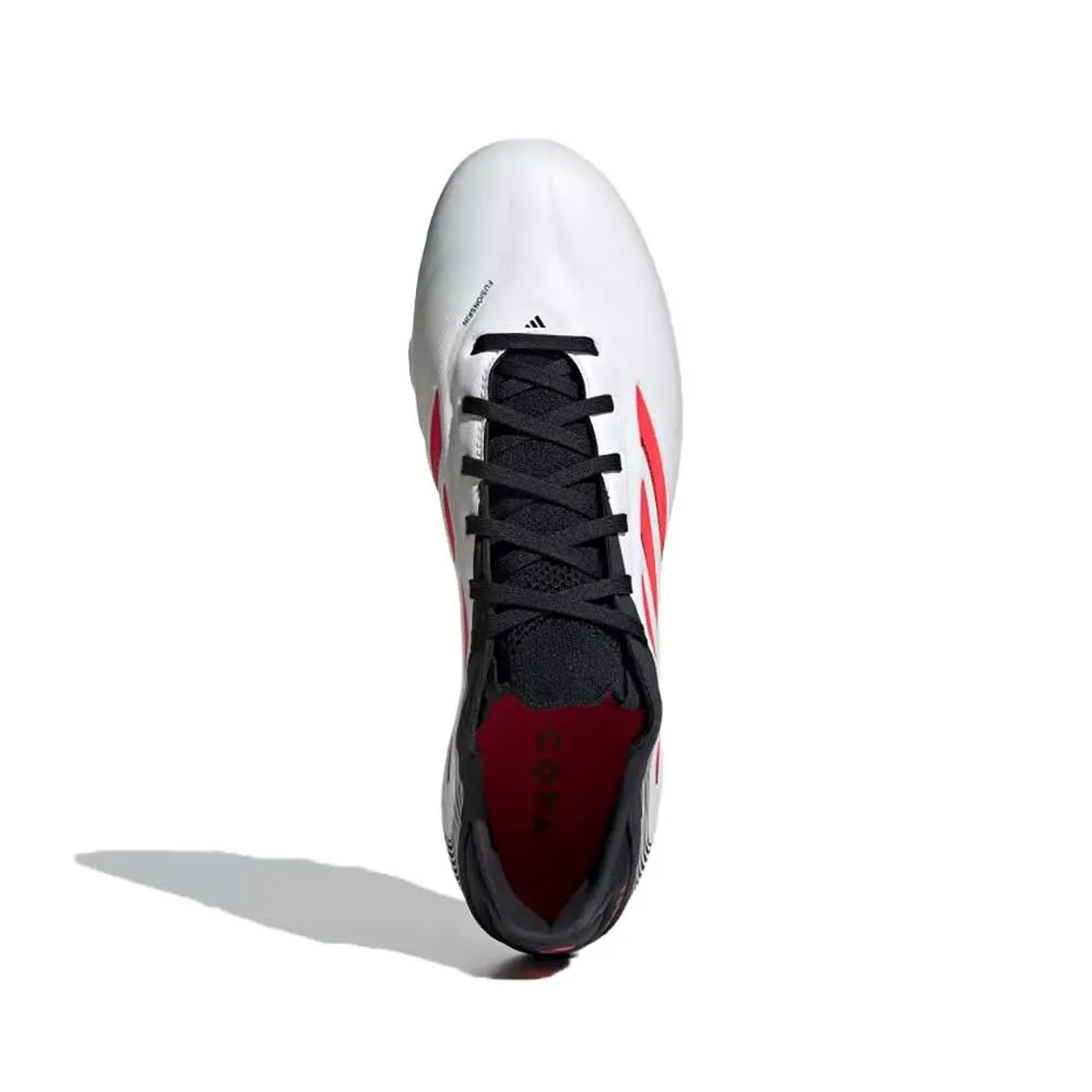 Men's Copa Pure III Pro FG Soccer Cleats - Cloud White/Lucid Red/Core Black - Regular (D)