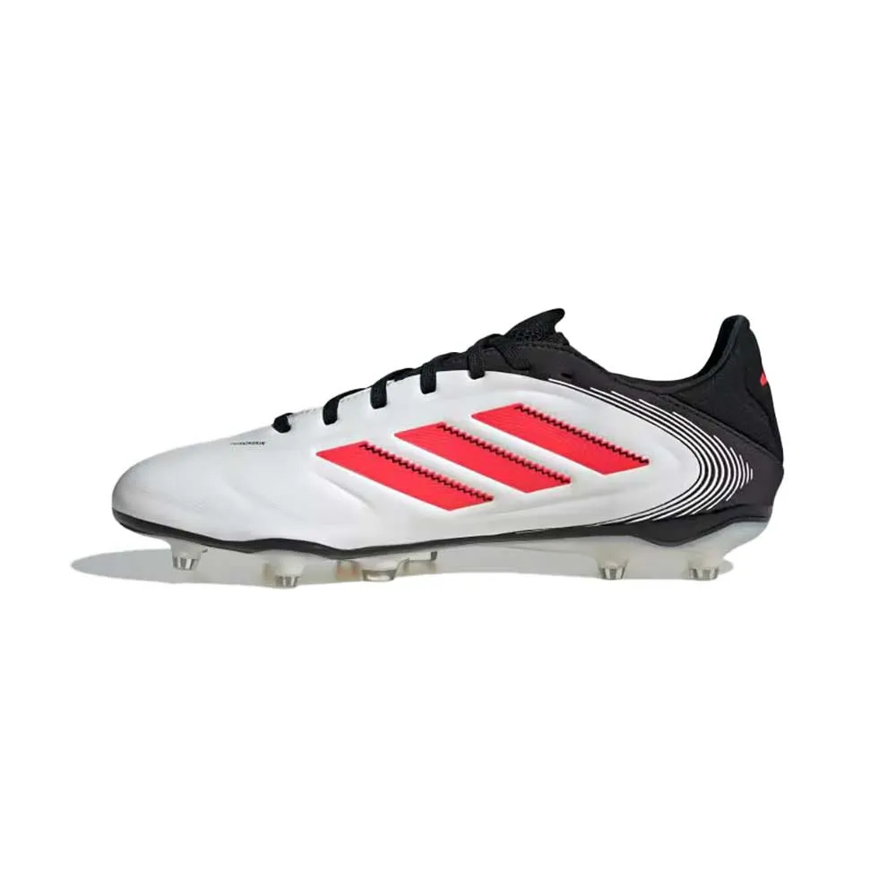 Men's Copa Pure III Pro FG Soccer Cleats - Cloud White/Lucid Red/Core Black - Regular (D)