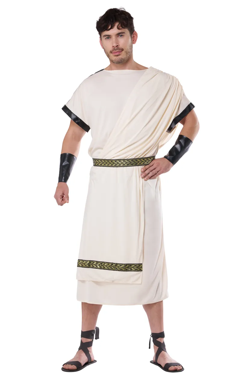 Mens Deluxe Classic Toga Costume