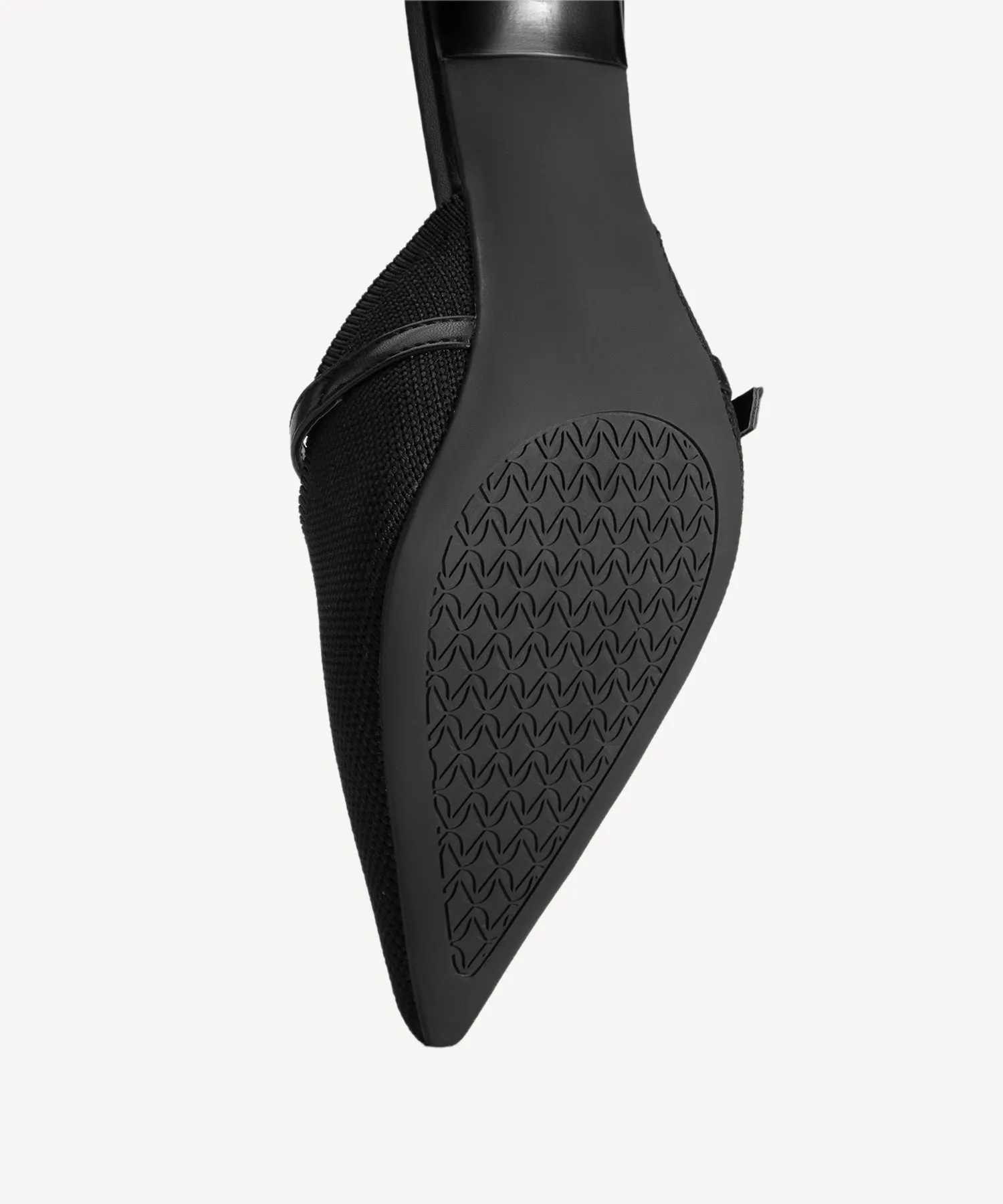 Minimalist Sculpted Pointed Toe Mules