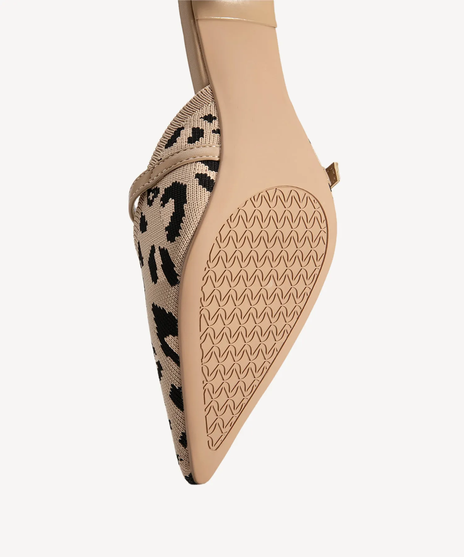 Minimalist Sculpted Pointed Toe Mules
