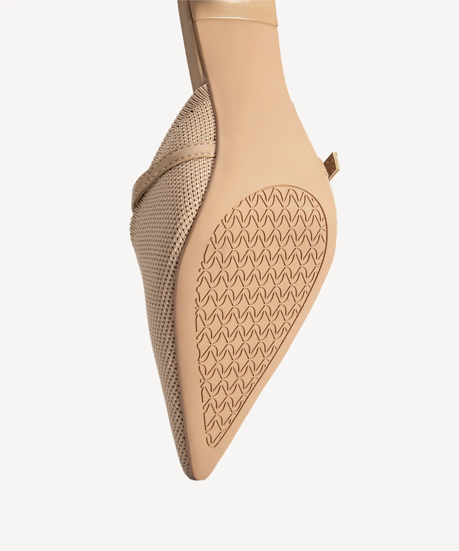 Minimalist Sculpted Pointed Toe Mules