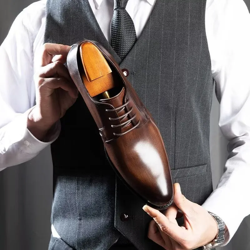 Serpatura Elegant Lace Oxfords