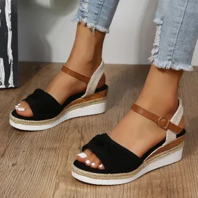 Summer Slip On Espadrilles Sandals