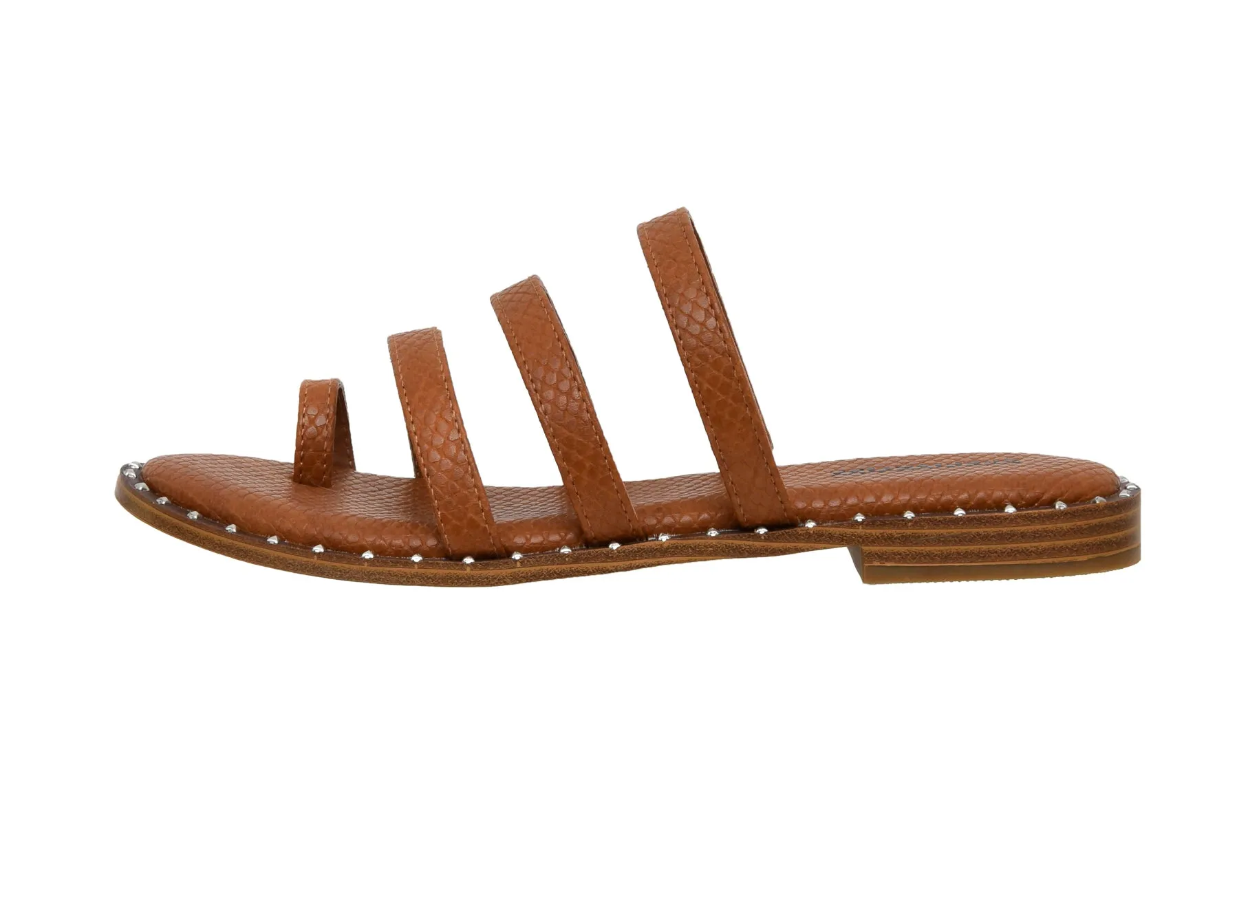 Tess Triple Band Slide Sandal