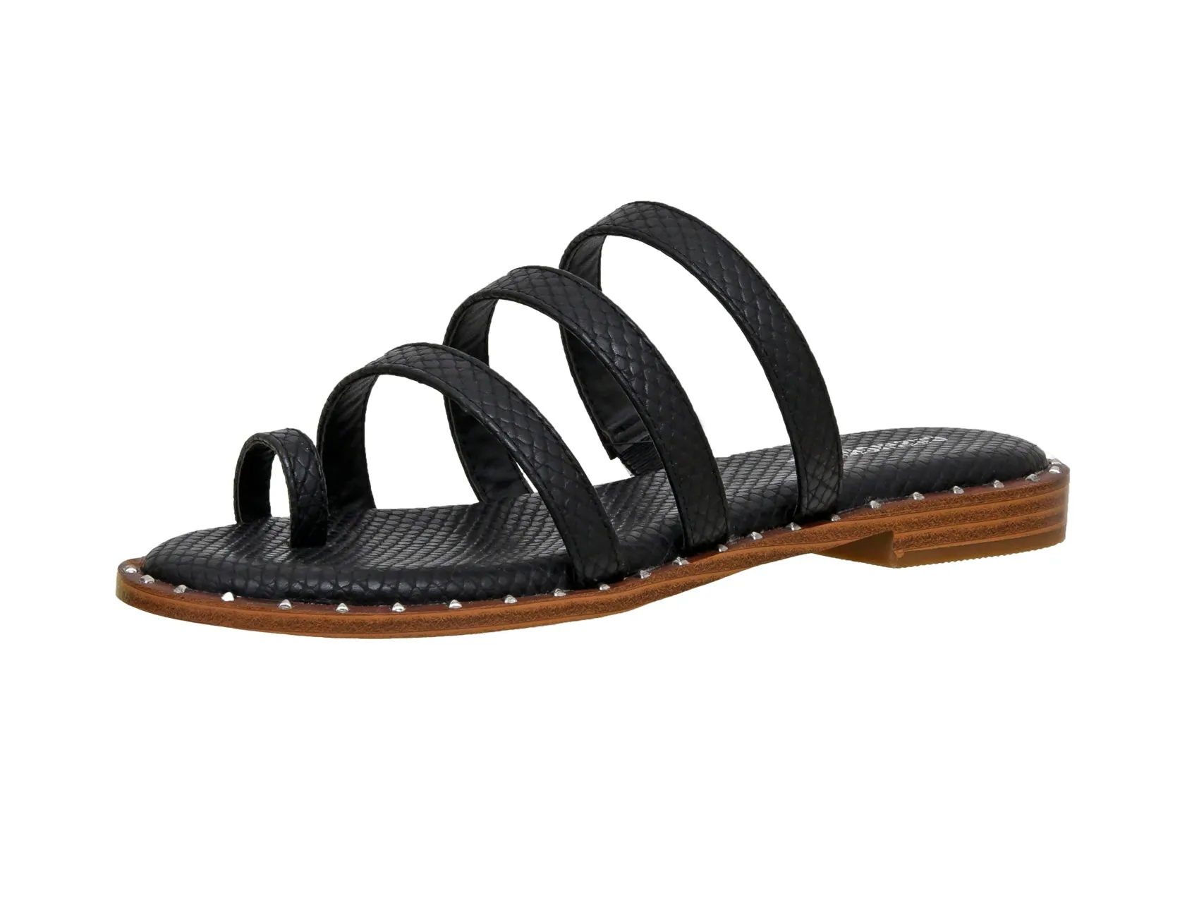 Tess Triple Band Slide Sandal
