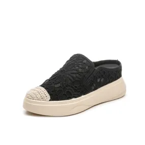 Thicksole Slip On Espadrilles GS266