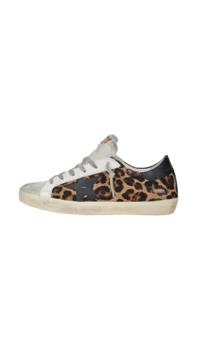Women Super-Star Sneakers In Leopard